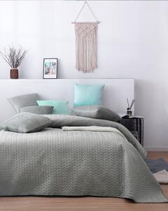 Cuvertură de pat Silky Chic 220x240cm gri