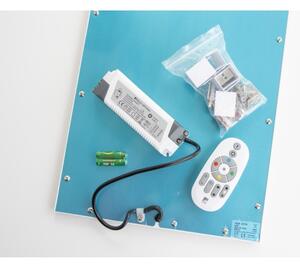 Eglo 32734 - Plafonieră LED RGBW SALOBRENA-C aplicată, reglabilă, 34W/230V, alb + telecomandă