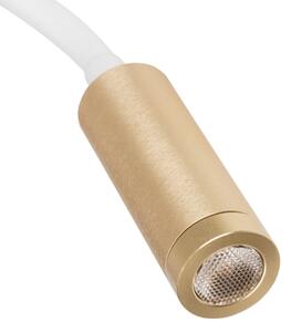 Kanlux 32518 - Lampă flexibilă LED TONIL, 3,3W/230V, alb/auriu