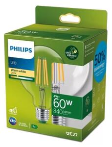 Bec LED VINTAGE ULTRAEFFICIENT Philips G95, soclu E27, 4W, 230V, 2700K