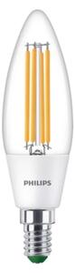 Bec LED Philips ULTRAEFFICIENT VINTAGE B35 E14/2,3W/230V 3000K