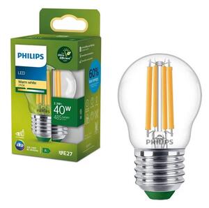 Bec LED Philips ULTRAEFFICIENT VINTAGE P45 E27/2,3W/230V 2700K