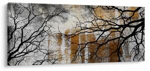 Tablou - Siluetă copac (120x50 cm)