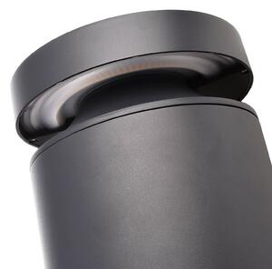 Deko-Light Faro LED bornă luminoasă LED, înălțime 60 cm, gri închis, DALI, 3.000 K, reglabil, Negru, Aluminiu, Modern
