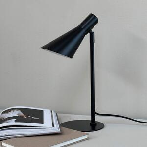 Dyberg Larsen Lampă de masă DL12, negru, înălțime 39,5 cm, metal, Negru, Camera de zi / sufragerie, Metal, Design