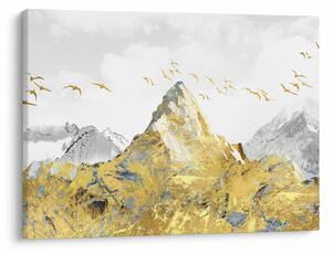 Tablou - Munte auriu (70x50 cm)