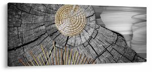 Tablou - Trunchiul copacului colaj (120x50 cm)