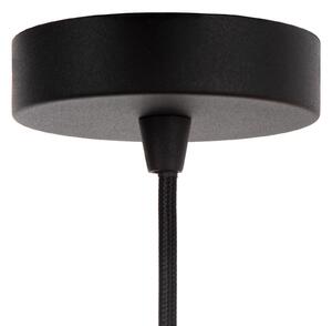 Lucide Lampă suspendată Tribute, 1 bec, Ø 60 cm, textil, bej, reglabil, Bej, Camera de zi / sufragerie, Țesătură / Textil