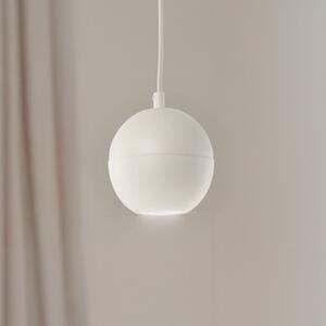 HELAM Lampă suspendată Midway, culoare nisip, metal, Ø 12 cm, GU10, Bej, Camera de zi / sufragerie, Metal