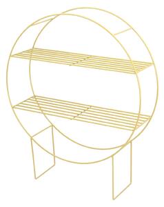 Etajeră Chicago gold 49,5x15x60,5 cm