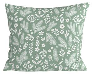 Husa perna din polibumbac ARBORA 45x45 cm, verde