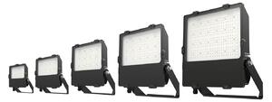 DOTLUX LED proiector LENSplus, 150 W, negru, aluminiu 5.000 K IP66, Negru, Aluminiu, Spot de perete