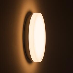 DOTLUX plafonieră LED SURFACE, Ø 30 cm, alb, PC, CCT, IP54, Alb, Baie, Plastic