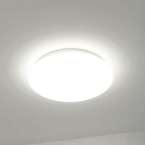 DOTLUX plafonieră LED LUNA, alb, Ø 49 cm, 33 W, CCT IP44, Alb, Baie, Plastic, Modern