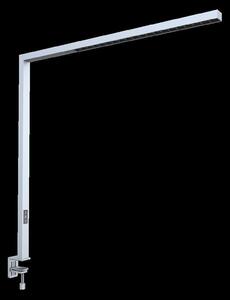 DOTLUX LED lampă cu senzor STYLEdesk, alb, 80 W 4.000 K, reglabil, Alb, Studiu / Birou, Aluminiu, Modern, Birou de masă