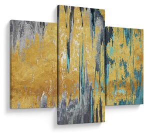 Tablou - Design auriu (90x60 cm)