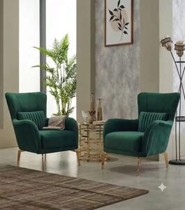 Set 2 fotolii pe stil Chesterfild Royal