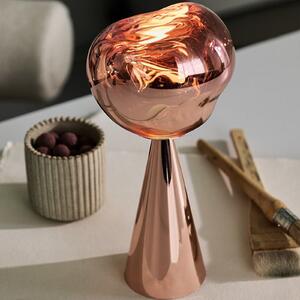 Tom Dixon LED-Lampa de masă cu baterie reîncărcabilă Melt, culoare cupru,, reglabil, Cupru, Plastic, Design