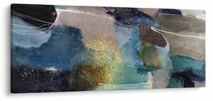 Tablou - Abstract acuarelă (120x50 cm)