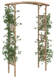 Arcadă pentru trandafiri, 118x40x187 cm, bambus