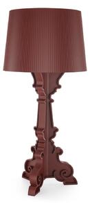 Kartell Lampă de masă LED Bourgie Mater, roșu închis, înălțime 78 cm, reglabil, Roșu, Camera de zi / sufragerie, Plastic, Design