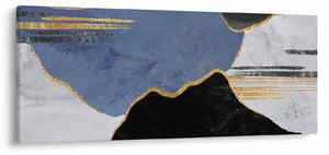 Tablou - Forme texturate (120x50 cm)