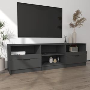 Comodă TV, negru, 150x33,5x45 cm, lemn prelucrat