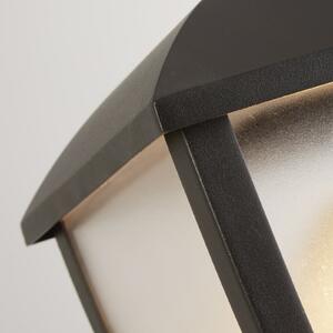 Searchlight Seattle lampă cu soclu, IP44, negru, înălțime 45 cm, metal, reglabil, Negru, Aluminiu