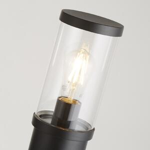 Searchlight Lampă stâlpișor, IP44, negru, înălțime 73 cm, metal, reglabil, Negru, Metal, Modern