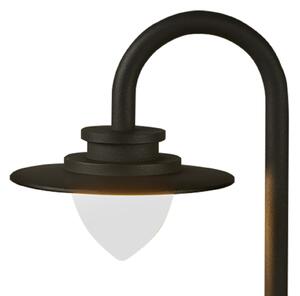 Searchlight Bornă luminoasă LED Texas, IP54, culoare grafit, înălțime 80 cm, Negru, Aluminiu