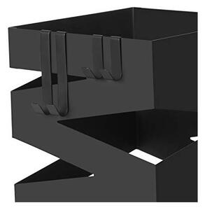 Suport pentru umbrele, Songmics, Negru, 15.5 x 15.5 x 49 cm, LUC16B