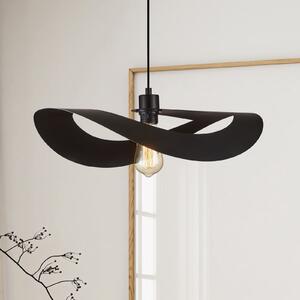 Viokef Lampă suspendată Mas, negru, Ø 50 cm, metal, reglabil, Negru, Camera de zi / sufragerie, Metal, Modern