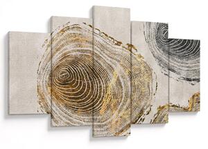 Tablou - Abstract triburi (150x105 cm)