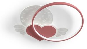 Brilagi - Plafonieră LED pentru copii LOVE, 48W, 230V, 3000/4500/6000K, roz