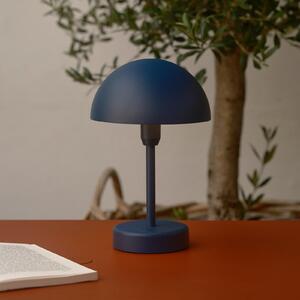 Nordlux Lampa de masă cu LED și baterie reîncărcabilă Ellen To-Go, albastră, aluminiu, reglabil, Albastru, Camera de zi / sufragerie, Aluminiu