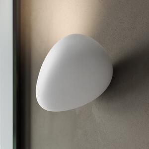 Karman LED lampă de exterior Flò alb 16 x 12 cm rășină sintetică IP55, Alb, Camera de zi / sufragerie, Plastic, Design