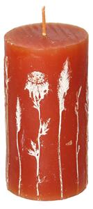 Lumânare Giulia 13cm orange