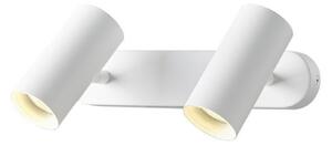 SLV Spot LED pentru tavan Noblo, lungime 24 cm, metal, 2 becuri, reglabil, Alb, Camera de zi / sufragerie, Aluminiu, Modern