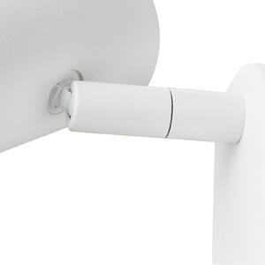 SLV Spot LED Noblo, 2.700 K, alb, 13 cm, metal, reglabil, Alb, Camera de zi / sufragerie, Aluminiu, Modern