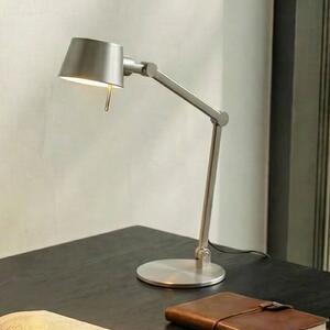 Lucande Lampa de masă Silka, 93 cm, nichel, reglabilă, E27, Metalic, Camera de zi / sufragerie, Metal, Modern
