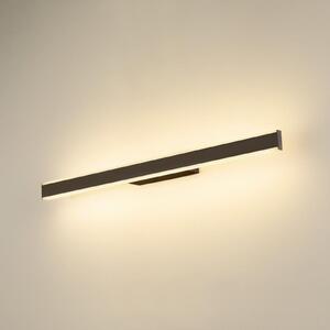 SLV Aplică de perete pentru baie cu LED One Linear, 70 cm, negru, CCT, reglabil, Negru, Baie, Aluminiu, Modern