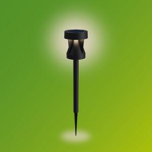 Philips Lampa solară LED Avery, țăruș, negru, IP44, Negru, Plastic