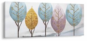 Tablou - Copaci design (120x50 cm)