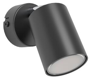 EGLO connect Smart Spot Adfira-Z, negru, 1 bec, oțel, reglabil, Negru, Camera de zi / sufragerie, Metal, Modern