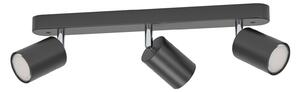 EGLO connect Smart Spot Adfira-Z, negru, 3 becuri, oțel, reglabil, Negru, Camera de zi / sufragerie, Metal, Modern