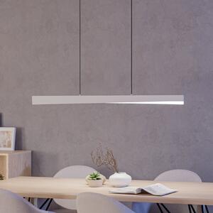 EGLO connect Lampă suspendată LED inteligentă Bolognano-Z, gri, reglabil, Gri, Camera de zi / sufragerie, Aluminiu, Modern