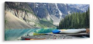 Tablou - Moraine Lake (120x50 cm)