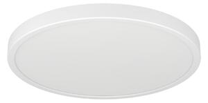 EGLO connect Lumină LED de suprafață Fueva 6-Z, alb, Ø 38cm, reglabil, Alb, Camera de zi / sufragerie, Plastic, Modern