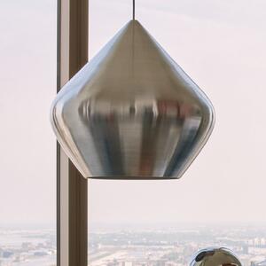 Tom Dixon Lampă suspendată LED Beat Stout Unbeaten culoare aluminiu, reglabil, Metalic, Camera de zi / sufragerie, Aluminiu, Design