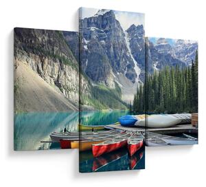 Tablou - Moraine Lake (90x60 cm)
